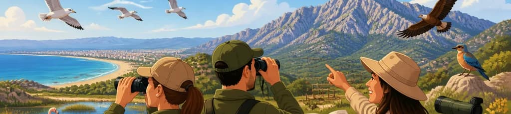 Descubre la Avifauna de la Costa del Sol: Tour Privado de Día Completo para Observadores de Aves