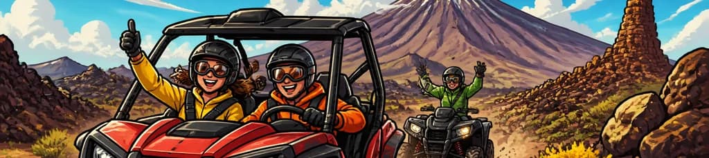 Aventura en Buggy o Quad por el Volcán Teide en el Parque Nacional