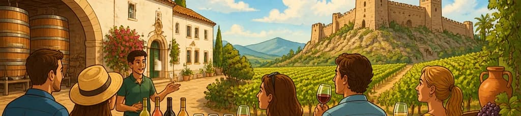Recorrido por una Antigua Bodega de Alicante con Degustación de Vinos y Visita a un Castillo Árabe del Siglo XII