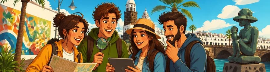 Aventura de Escape Room al Aire Libre en Arrecife: Recorrido Autoguiado