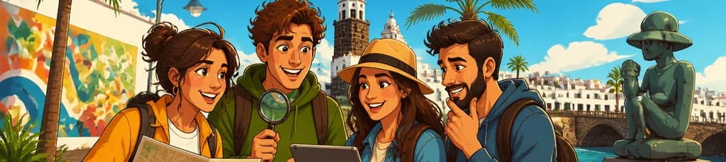 Aventura de Escape Room al Aire Libre en Arrecife: Recorrido Autoguiado