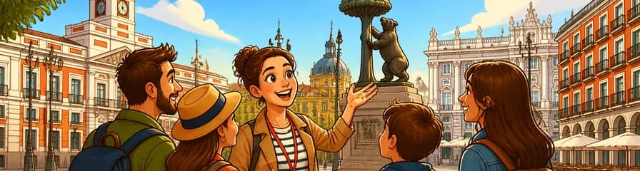 Recorrido privado a pie de bienvenida y descubrimiento de Madrid