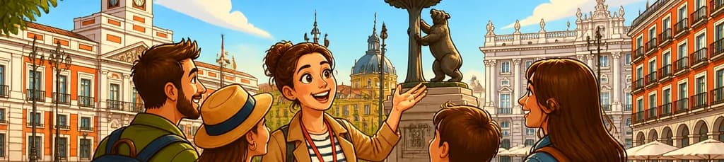Recorrido privado a pie de bienvenida y descubrimiento de Madrid