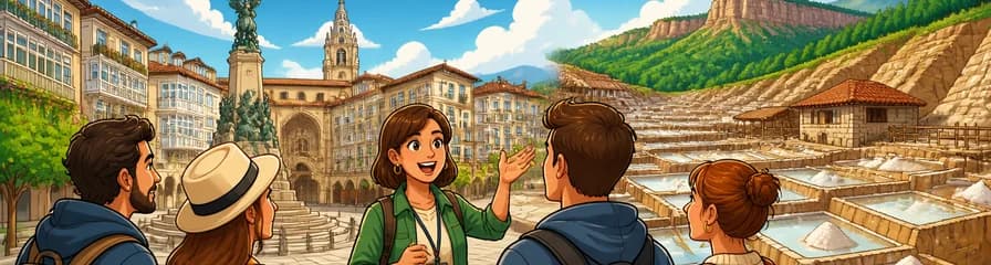 Tour guiado por Vitoria y el histórico Valle Salado de Añana