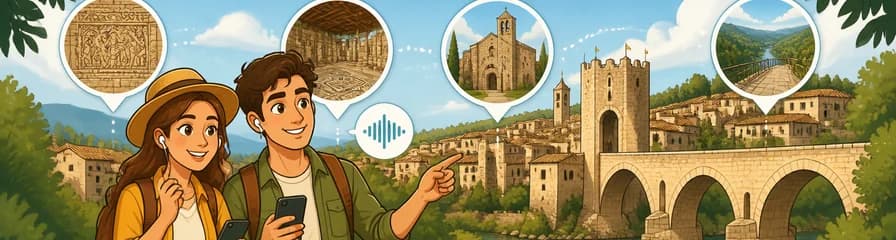 Descubre Besalú a tu ritmo con nuestra aplicación de audioguía