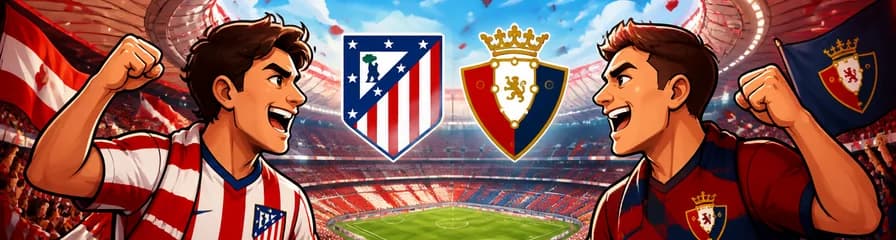Encuentro de LaLiga: Atlético de Madrid contra CA Osasuna