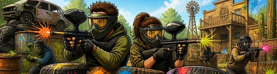 Emocionante aventura de paintball en Madrid