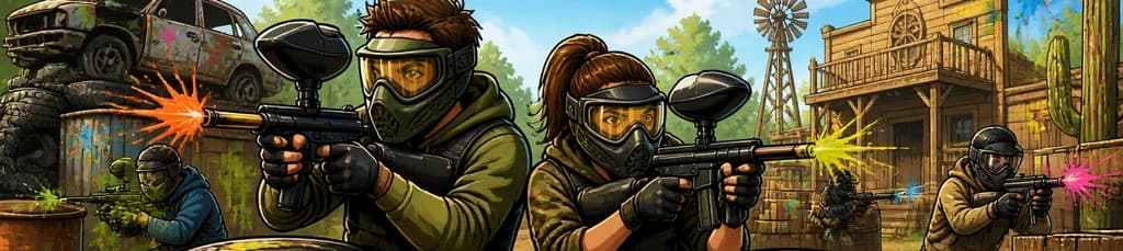 Emocionante aventura de paintball en Madrid