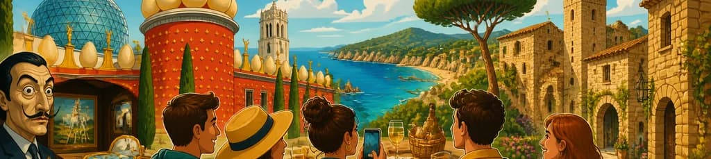 Experiencia Esencial Dalí y la Costa Brava con salida desde Girona o Palamós