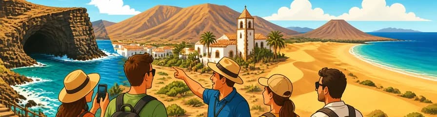 Recorrido por Fuerteventura: Sotavento, Ajuy, Betancuria y Corralejo