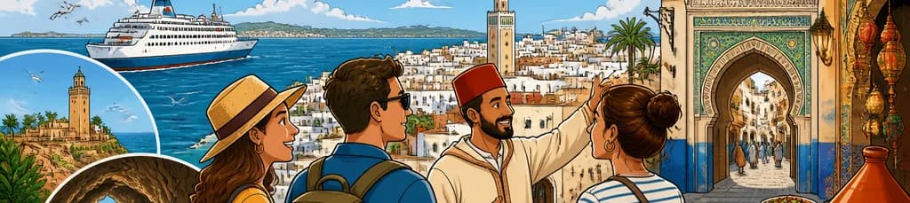Viaje de un día a Tánger desde Sevilla, con comida y guía personal