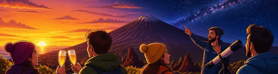 Excursión Premium al Atardecer en Chipeque con Observación de Estrellas en el Teide