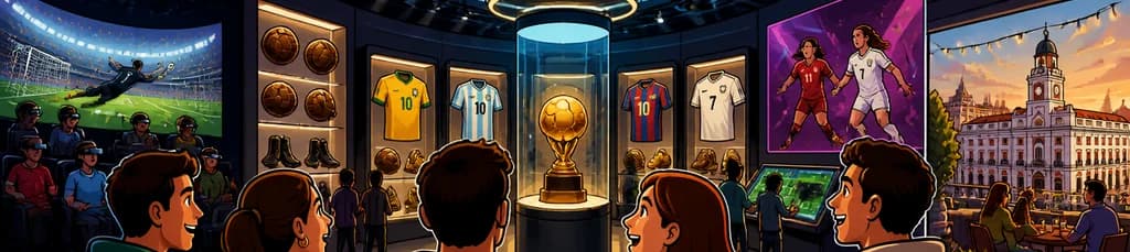 La Casa del Fútbol: Experiencia en el Museo Legends de Madrid