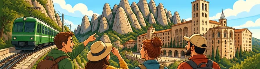 Explora Montserrat con un guía experto en tour privado o en grupo reducido