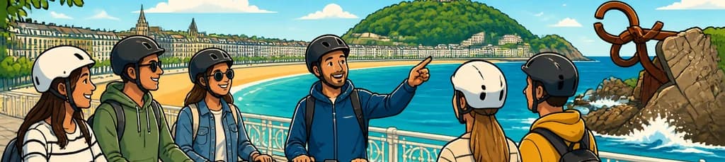 Descubre San Sebastián en patinete eléctrico: un recorrido urbano guiado