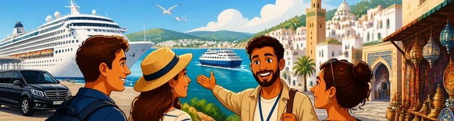 Experimenta Tánger: un tour guiado todo incluido desde tu crucero en Cádiz