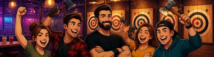 ¡Vive la emocionante aventura del tiro de hacha en Urban Safari!