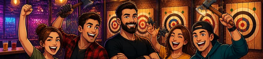 ¡Vive la emocionante aventura del tiro de hacha en Urban Safari!