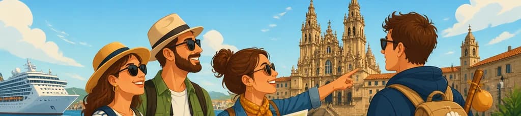 Visita a Santiago de Compostela para cruceristas con salida desde Vigo