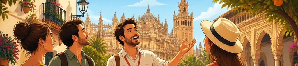 Descubre los encantos turísticos de Sevilla en un exclusivo tour privado de día completo con un guía local