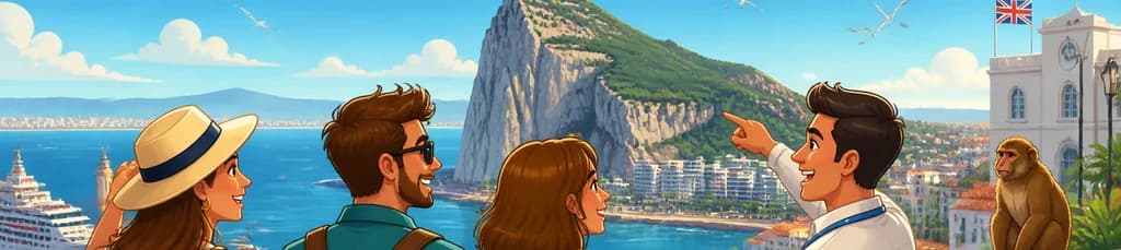 Excursión privada de 8 horas a Gibraltar desde el hotel o puerto de cruceros de Cádiz