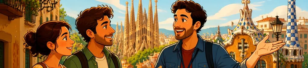 Recorrido privado para iniciar tu aventura en Barcelona