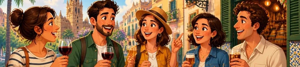 Recorrido a pie de vino y tapas por la ciudad de Málaga