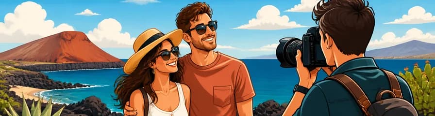 Sesión fotográfica profesional con fotógrafo de alquiler en Lanzarote