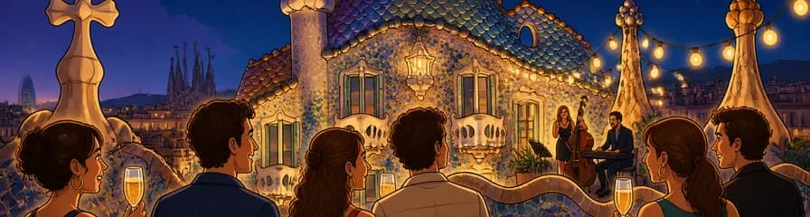 Experimenta las Noches Mágicas en Casa Batlló: Recorrido, consumición y música en vivo en la terraza