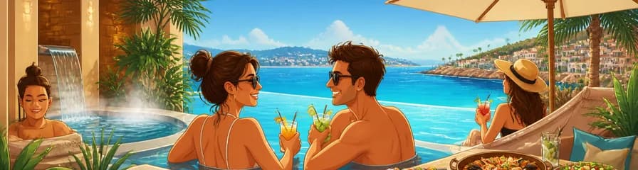 Acceso Completo al Perchel Beach Club con Experiencia de Spa