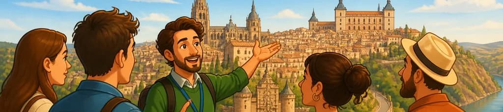 Descubre Toledo a pie con una audioguía en tu móvil