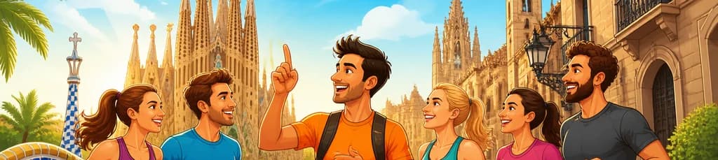 Recorrido de running por los puntos clave de Barcelona
