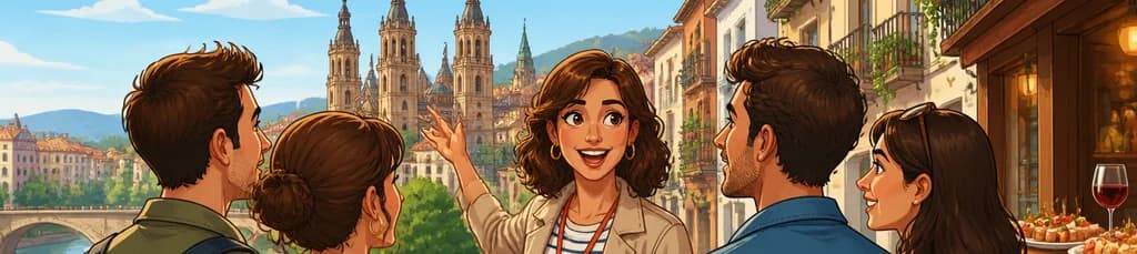 Paseo introductorio privado de dos horas por Logroño con guía local