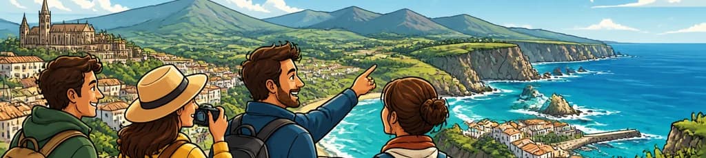 Descubre las maravillas costeras de Asturias en una excursión privada de día completo desde Oviedo