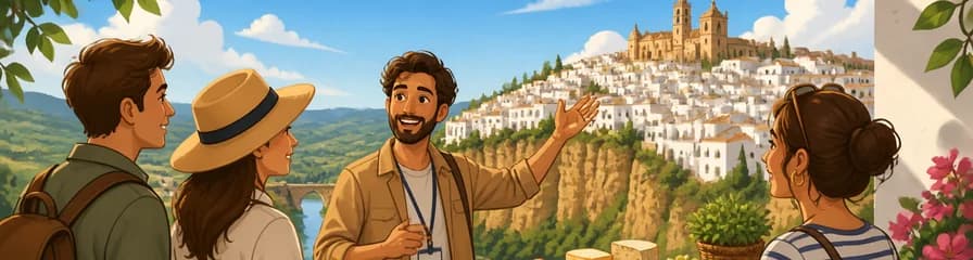 Descubra Arcos de la Frontera, El Bosque y Ubrique en un tour privado desde Cádiz