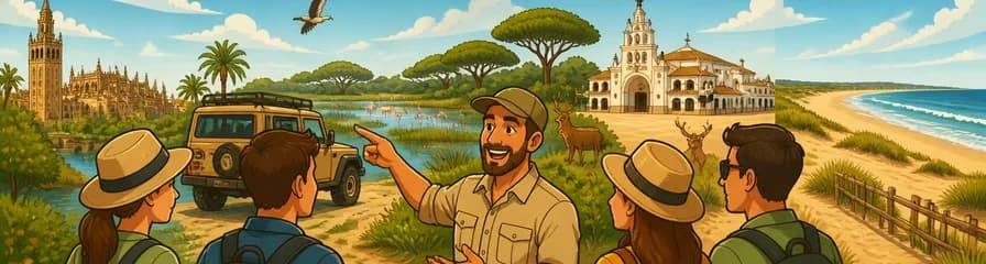 Recorrido guiado por el Parque Nacional de Doñana y Matalascañas con salida desde Sevilla