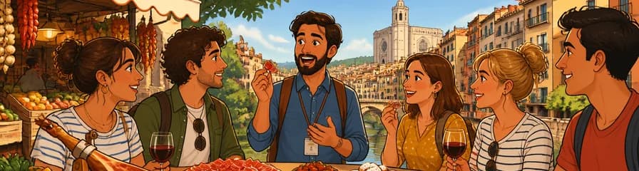 Descubre Girona a través de su gastronomía: visita original con mercado y comida local