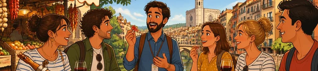Descubre Girona a través de su gastronomía: visita original con mercado y comida local