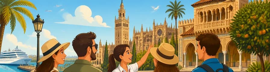 Recorrido Privado a Sevilla con Salida desde el Puerto de Cádiz en la Costa de la Luz