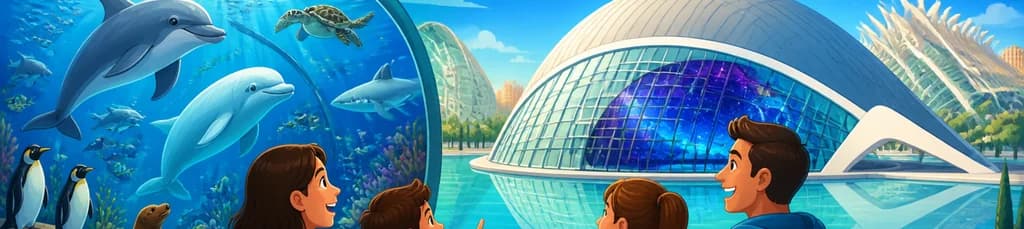 Acceso prioritario al Oceanogràfic y al Hemisfèric en la Ciudad de las Artes y las Ciencias