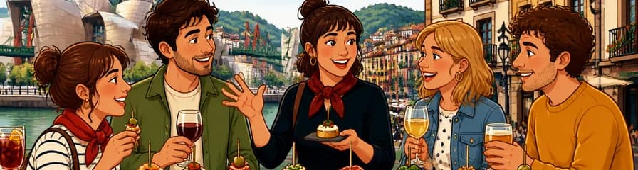 Experimenta la Gastronomía Vasca: Taller de Preparación de Pintxos en Bilbao con Almuerzo