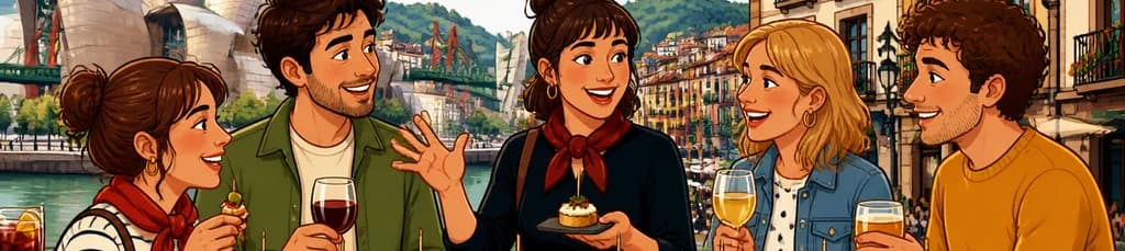 Experimenta la Gastronomía Vasca: Taller de Preparación de Pintxos en Bilbao con Almuerzo