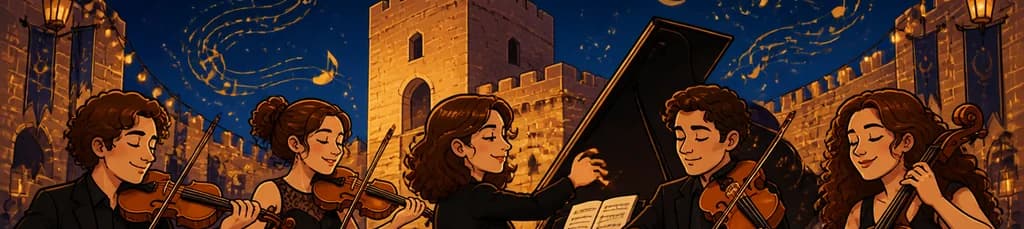Vivaldi y Haydn en las Noches Clásicas del Gran Castillo de Pedraza, Segunda Edición
