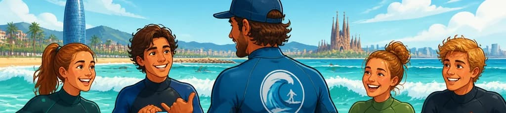 Curso de surf en Barcelona: ¡Aprende a deslizarte sobre las olas!