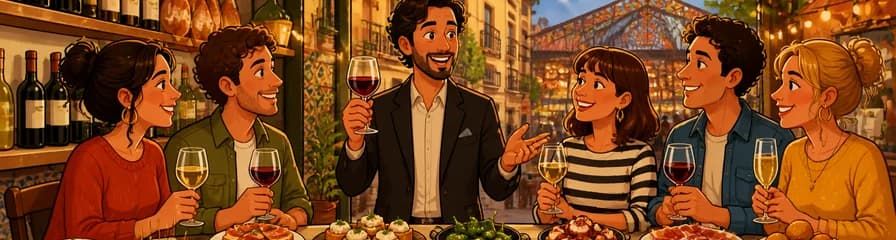 Descubre el vino y las tapas de Barcelona en una excursión íntima con un sumiller
