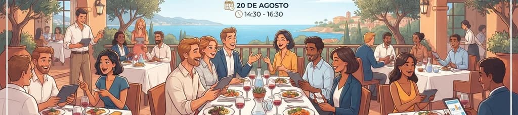 Comida de Networking KCN Eat & Meet en Marbella - 20 de agosto