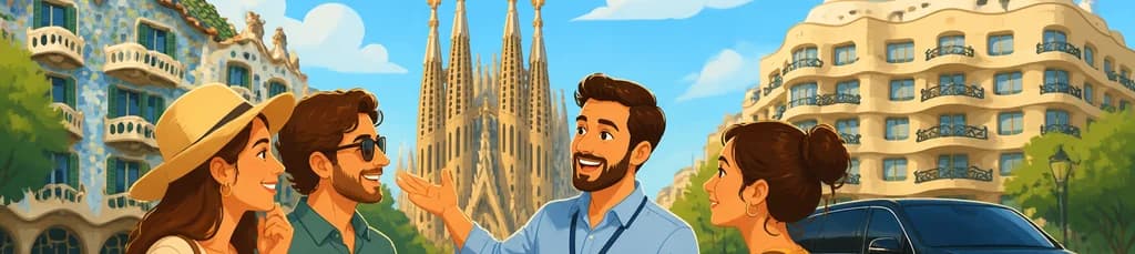 Visita privada destacada de Barcelona con guía local