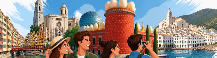 Descubre Girona, Figueres, el Museo Dalí y Cadaqués partiendo de Barcelona