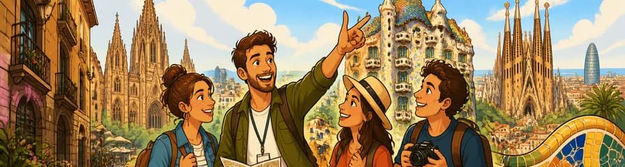Recorrido privado y personalizado de 6 horas para explorar Barcelona en un día