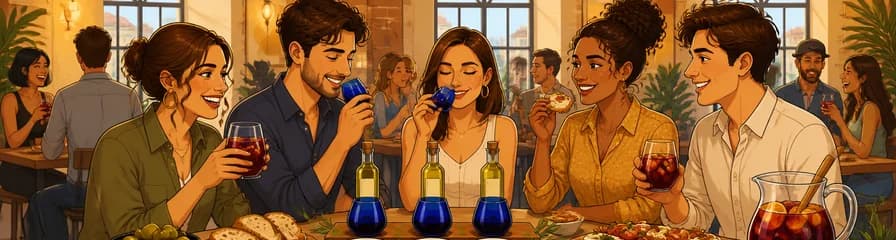 Experiencia Inmersiva de Degustación de Aceite de Oliva con Maridaje y Sangría Ilimitada